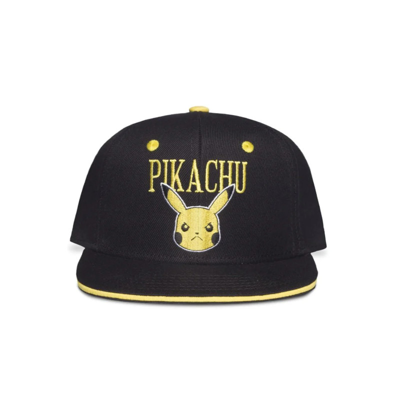 Difuzed Pokémon Angry Pika Men's Snapback Cap - قبعة